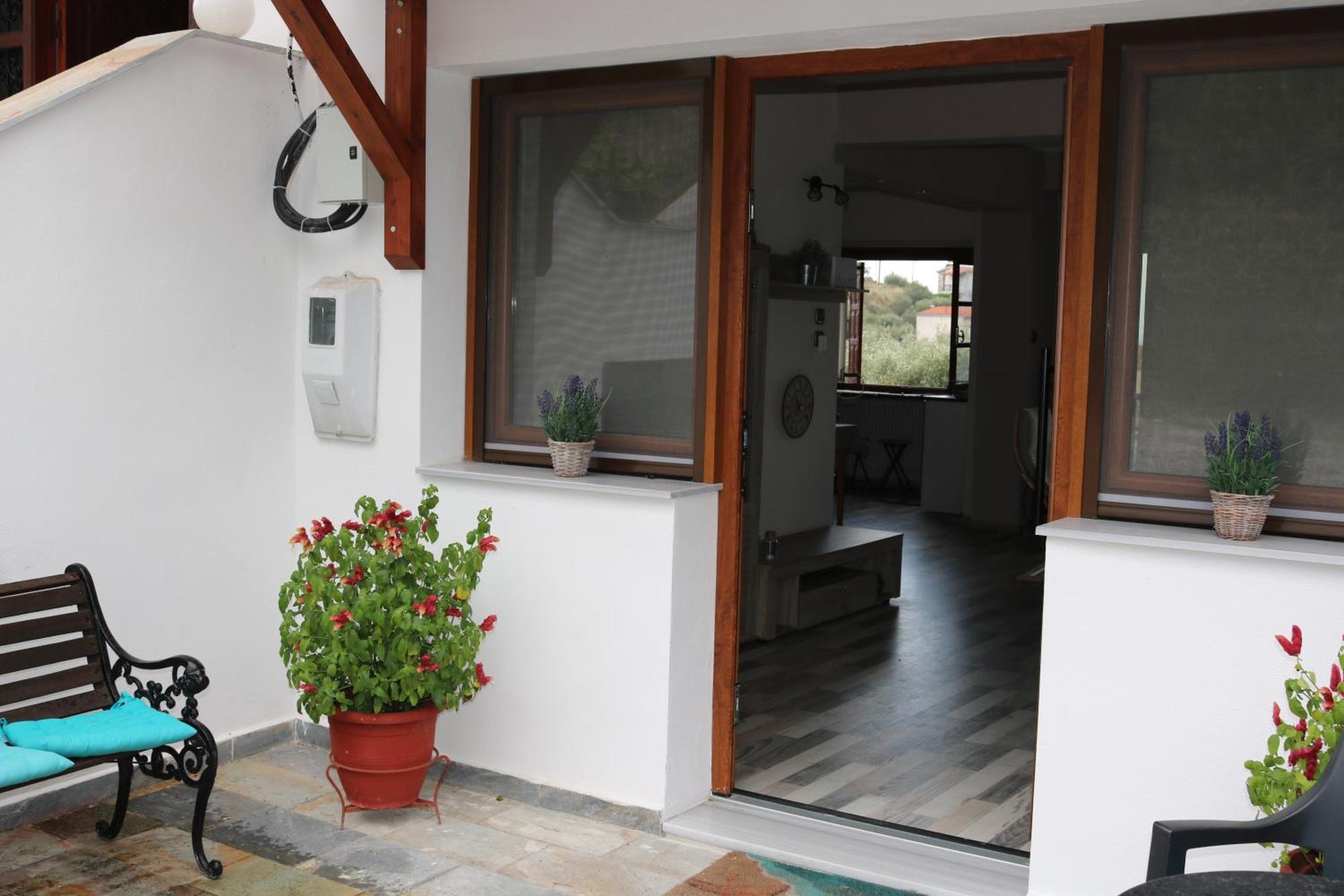 Villa Sofia Marathos  Luaran gambar