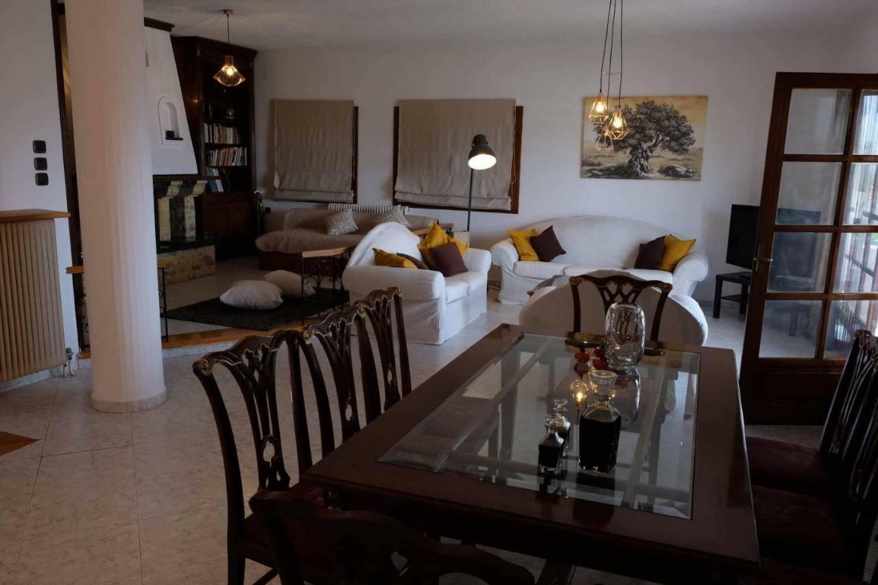 Villa Sofia Marathos  Luaran gambar