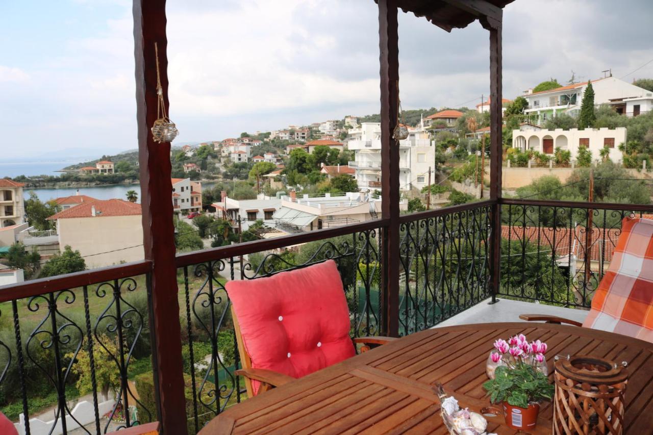 Villa Sofia Marathos  Luaran gambar