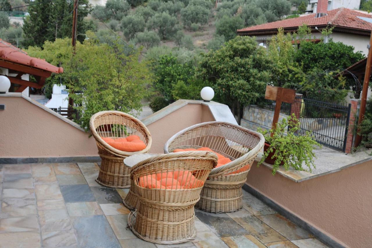 Villa Sofia Marathos  Luaran gambar